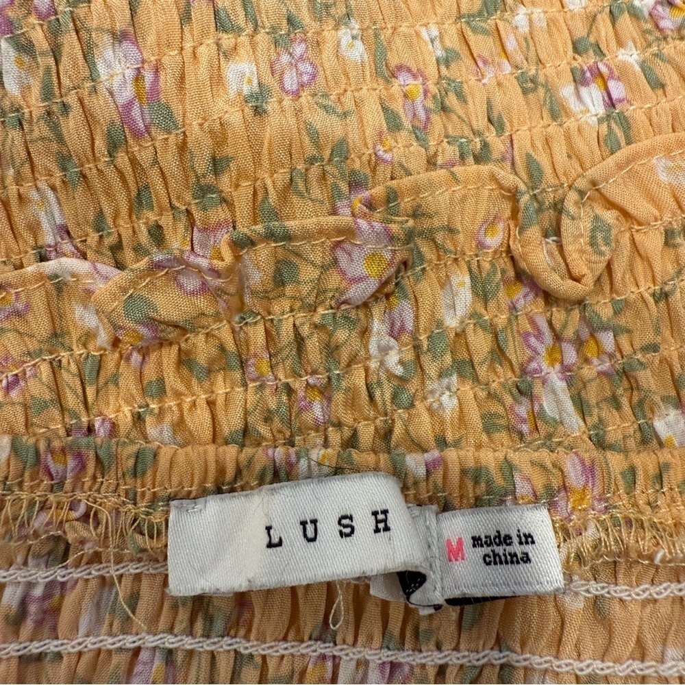 Lush Mini Ruffle Dress - Picture 9 of 9